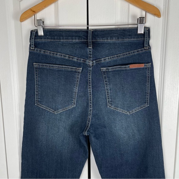 Jessica Simpson Harmony High Rise Slim Straight Jeans Women’s 28 Blue Dark Wash - Picture 7 of 16